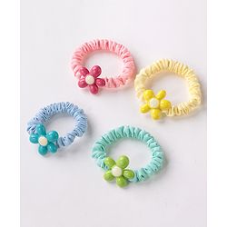 Babyhug Rubber Bands Sets Pack Of 4 - Multicolor