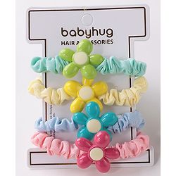 Babyhug Rubber Bands Sets Pack Of 4 - Multicolor