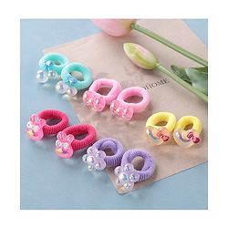 Babyhug Rubber Bands & Scrunchies Sets Pack of 5 - Multicolour