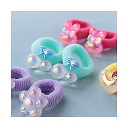 Babyhug Rubber Bands & Scrunchies Sets Pack of 5 - Multicolour