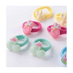 Babyhug Free Size Fruits Rubber Bands Set of 12- Multicolor