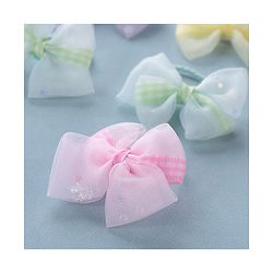 Babyhug Free Size Bow Rubber Bands  Set of 10 -  Multicolor