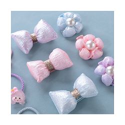 Babyhug Hair Bands & Hair Pins Pack of 12 - Multicolor