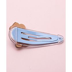 Babyhug  Free Size Bear Hair  Clips & Bow Rubber bands Sets of 9 - Multicolor