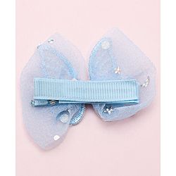 Babyhug  Free Size Bear Hair  Clips & Bow Rubber bands Sets of 9 - Multicolor