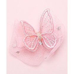 Babyhug  Free Size Bear Hair  Clips & Bow Rubber bands Sets of 9 - Multicolor