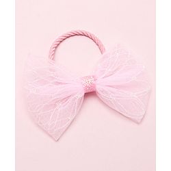 Babyhug  Free Size Bear Hair  Clips & Bow Rubber bands Sets of 9 - Multicolor