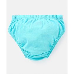Babyhug 100% Cotton Antibacterial Fruit Printed Panties Pack of 5 - Pink Yellow & Blue