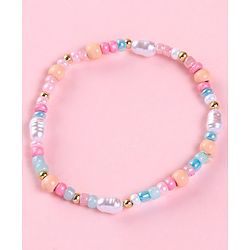 Babyhug Free Size Necklace & Bracelets Floral Design-Multicolor