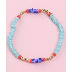 Babyhug  Flower Beads With Chain Neck Piece & Bracelets - Multicolour