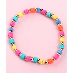Babyhug Free Size Neck Piece & Bracelet Set- Multicolor