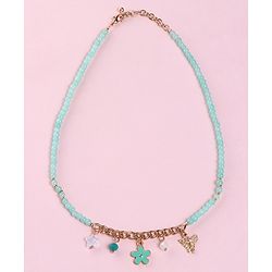 Babyhug Free Size Neck Piece & Bracelet Set- Mint Green