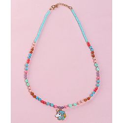 Babyhug Free Size Neck Piece & Bracelet Set- Multicolor