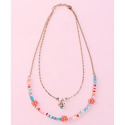 Babyhug Free Size Neck Piece & Bracelet Set- Multicolor