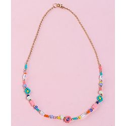 Babyhug Free Size Neck Piece & Bracelet Set- Multicolor