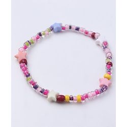 Babyhug Pearls Bracelets Pack Of 8 - Multicolor