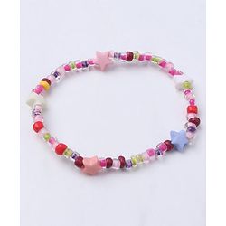 Babyhug Pearls Bracelets Pack Of 8 - Multicolor