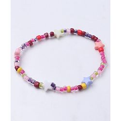Babyhug Pearls Bracelets Pack Of 8 - Multicolor