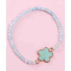 Babyhug Free Size Neck Piece & Bracelet Set- Blue