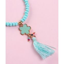 Babyhug Free Size Neck Piece & Bracelet Set- Blue