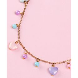 Babyhug Free Size Neck Piece & Bracelet Set- Multicolor