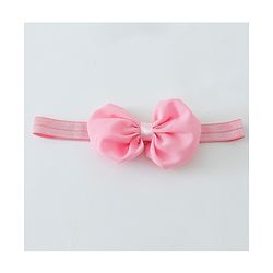 Babyhug Free Size Head Band with Bow Applique  Set of 2 - Multicolour