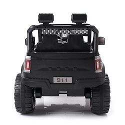 Babyhug Battery Operated Ride On Jeep With Lights and Music - Grey