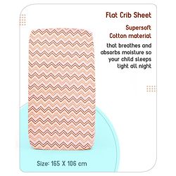 Babyhug Cotton Crib Bedding Set Elephant Print -Multicolor