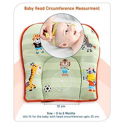 Babyhug Cotton Bedding Set with Mosquito Net Soccer Print- Green