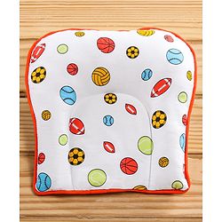 Babyhug Cotton Bedding Set with Mosquito Net Soccer Print- Green