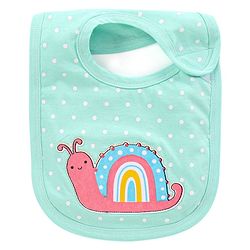 Babyhug Bib Velcro Closure  Animal Print Pack of 5 - Multicolour