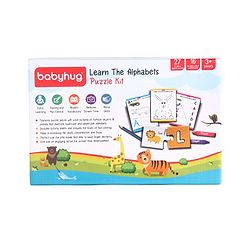 Babyhug Learn the Alphabet Jigsaw Puzzle With Activity Kit - 54 Pieces