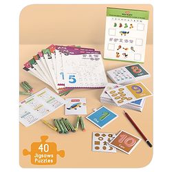 Babyhug Learn the Numbers Jigsaw Puzzle With Activity Kit - 40 Pieces