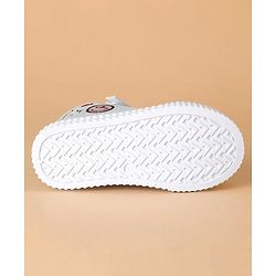 Cute Walk by Babyhug Stripped Casual Shoes with Velcro Closure- Blue