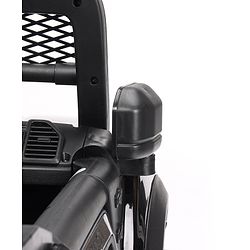 Babyhug Battery Operated Police Ride On Jeep With Lights and Music - Black| Forward & Reverse Drive| Wide Comfortable Seat| Rechargeable Battery| Remote Control| Pre-loaded Music with USB & AUX| Easy to Assemble| Openable Doors| Easy to Operate