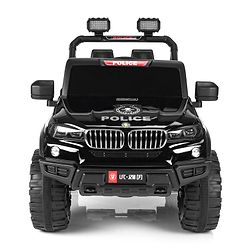 Babyhug Battery Operated Police Ride on Jeep with Light & Music - Black