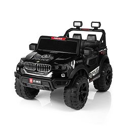 Babyhug Battery Operated Police Ride on Jeep with Light & Music - Black