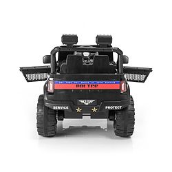 Babyhug Battery Operated Police Ride on Jeep with Light & Music - Black