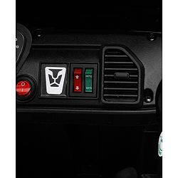 Babyhug Battery Operated Police Ride on Jeep with Light & Music - Black