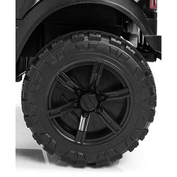 Babyhug Battery Operated Police Ride on Jeep with Light & Music - Black