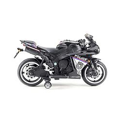 Babyhug Police Battery Operated Ride on Bike With Music & Light - Black