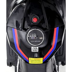 Babyhug Police Battery Operated Ride on Bike With Music & Light - Black