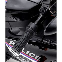 Babyhug Police Battery Operated Ride on Bike With Music & Light - Black