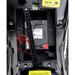 Babyhug Police Battery Operated Ride on Bike With Music & Light - Black