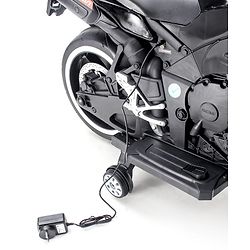 Babyhug Police Battery Operated Ride on Bike With Music & Light - Black