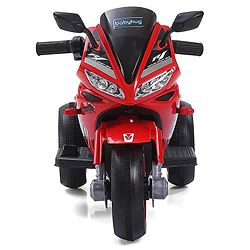 Babyhug Battery Operated Three Wheeler Mini R1 Bike With Music & Light - Red