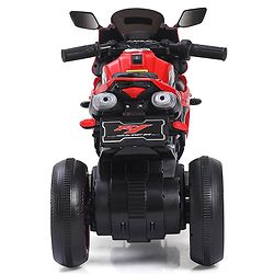 Babyhug Battery Operated Three Wheeler Mini R1 Bike With Music & Light - Red