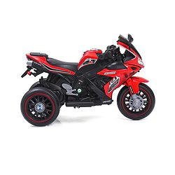 Babyhug Battery Operated Three Wheeler Mini R1 Bike With Music & Light - Red