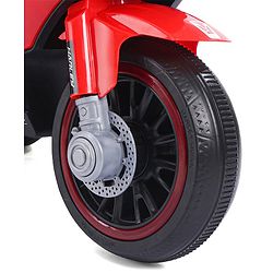 Babyhug Battery Operated Three Wheeler Mini R1 Bike With Music & Light - Red