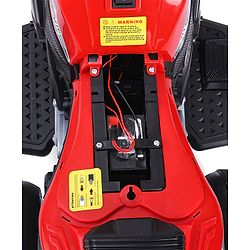 Babyhug Battery Operated Three Wheeler Mini R1 Bike With Music & Light - Red